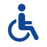 No adaptado para discapacitados